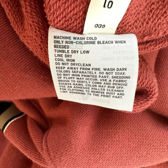 Disney x Uniqlo Women’s Minnie Mouse Hoodie Sweatshirt Dress Size Medium Cozy - Picture 6 of 6